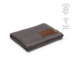 Plaid Giotto, rCOTON 200 g/m², patch personnalisable 4