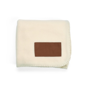 Plaid Pollock en rPET 180 g/m², patch personnalisable. 23