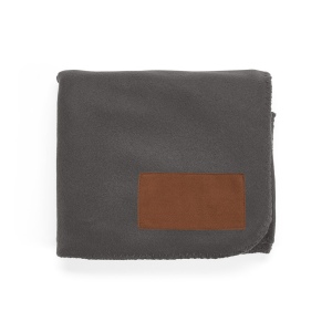 Plaid Pollock en rPET 180 g/m², patch personnalisable. 24