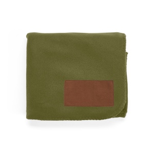 Plaid Pollock en rPET 180 g/m², patch personnalisable. 25