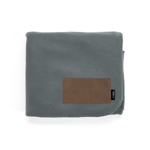 Plaid Pollock en rPET 180 g/m², patch personnalisable. 35