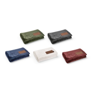 Plaid Van Eyck en rPET 240 g/m², patch personnalisable. 12