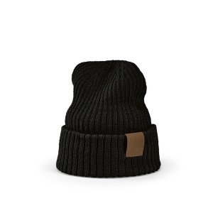 Bonnet Cobain en rPET et laine. Patch personnalisable 8