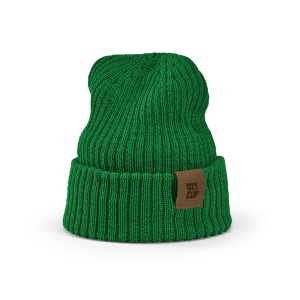 Bonnet Cobain en rPET et laine. Patch personnalisable 15