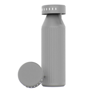 Gourde Timeos rInox 690ml. Double paroi, étanche. Rappel LED 7