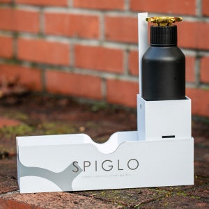 Gourde Spiglo rInox 780ml. Double paroi, étanche. Bouchon rotatif 24