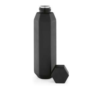Gourde Hexagul rInox 530ml.Double paroi, étanche.Forme hexagonale 9