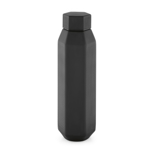 Gourde Hexagul rInox 530ml.Double paroi, étanche.Forme hexagonale 12
