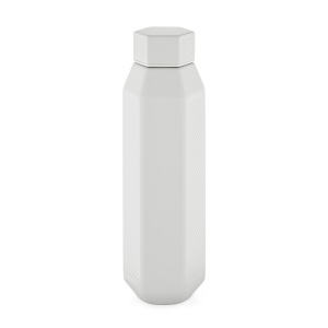 Gourde Hexagul rInox 530ml.Double paroi, étanche.Forme hexagonale 13