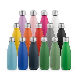 Gourde Mississippi 450 rInox 430ml. Double paroi, étanche. 32