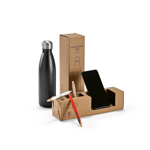 Gourde Mississippi 550 rInox 535ml. Double paroi, étanche. 117