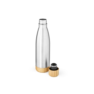 Gourde Rio Grande rInox et Bambou 530ml. Double paroi, étanche 8