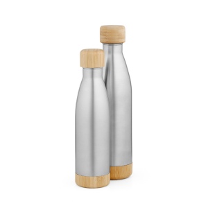 Gourde Rio Grande rInox et Bambou 530ml. Double paroi, étanche 10