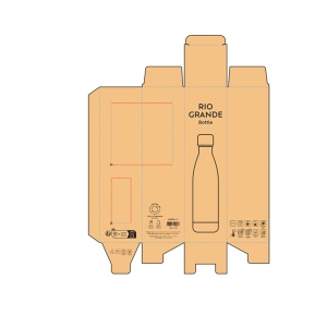 Gourde Rio Grande rInox et Bambou 530ml. Double paroi, étanche 11