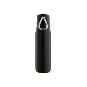 Gourde Lena rInox 570ml. IDouble paroi, étanche,poignée en rPET 19