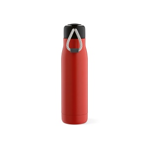 Gourde Lena rInox 570ml. IDouble paroi, étanche,poignée en rPET 21
