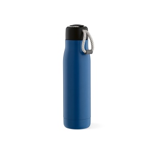 Gourde Lena rInox 570ml. IDouble paroi, étanche,poignée en rPET 25