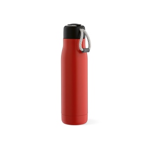 Gourde Lena rInox 570ml. IDouble paroi, étanche,poignée en rPET 26