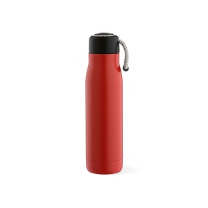 Gourde Lena rInox 570ml. IDouble paroi, étanche,poignée en rPET 31