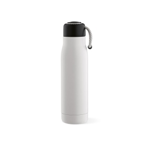 Gourde Lena rInox 570ml. IDouble paroi, étanche,poignée en rPET 32