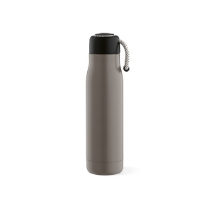 Gourde Lena rInox 570ml. IDouble paroi, étanche,poignée en rPET 33