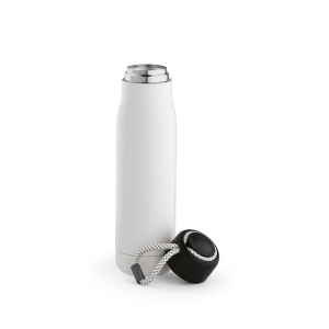 Gourde Lena rInox 570ml. IDouble paroi, étanche,poignée en rPET 10
