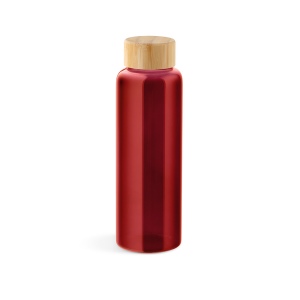 Gourde Indus en verre borosilicate,bouchon bambou 510ml. Etanche 21