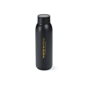 Gourde La Plata rInox 650ml. Double paroie, étanche. Écran LED 6