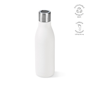 Gourde Paraná,rInox 550ml.Double paroi, étanche.Stérilisateur UV 3