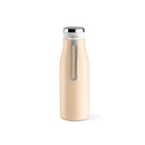 Gourde Arkansas 350 rInox 400ml.Double paroi, étanche,poignée 27