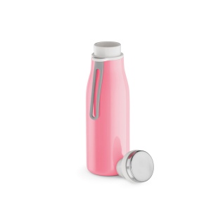 Gourde Arkansas 350 rInox 400ml.Double paroi, étanche,poignée 35