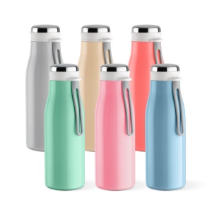 Gourde Arkansas 350 rInox 400ml.Double paroi, étanche,poignée 14