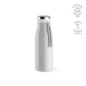 Gourde Arkansas 350 rInox 400ml.Double paroi, étanche,poignée 3