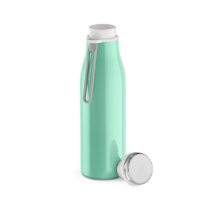Gourde Arkansas 500 rInox 495ml.Double paroi, étanche,poignée 38