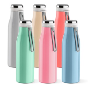 Gourde Arkansas 500 rInox 495ml.Double paroi, étanche,poignée 14