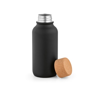 Gourde Volga rInox 530ml. Bouchon  liège. Paroi simple, étanche 7