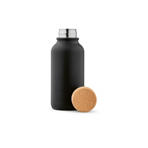 Gourde Volga rInox 530ml. Bouchon  liège. Paroi simple, étanche 14