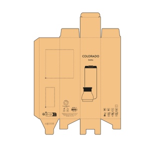 Gourde  2-en-1 Colorado rInox 760ml. Double paroi, étanche. 57