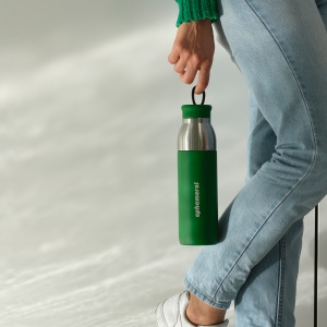Gourde  2-en-1 Colorado rInox 760ml. Double paroi, étanche. 15