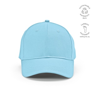 Casquette Darrell en rCOTON 280 g/m². 6 pans, boucle métallique 13