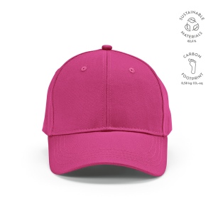 Casquette Darrell en rCOTON 280 g/m². 6 pans, boucle métallique 12