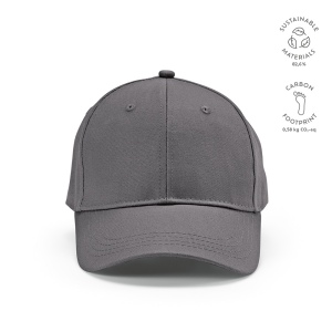 Casquette Darrell en rCOTON 280 g/m². 6 pans, boucle métallique 10
