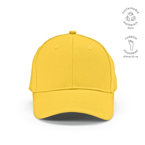 Casquette Darrell en rCOTON 280 g/m². 6 pans, boucle métallique 8