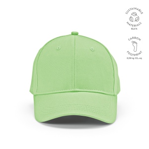 Casquette Darrell en rCOTON 280 g/m². 6 pans, boucle métallique 11