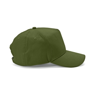Casquette Hendrix, rCOTON 280 g/m². 5 pans, boucle métallique 123