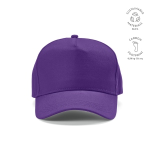 Casquette Hendrix, rCOTON 280 g/m². 5 pans, boucle métallique 15