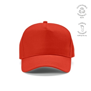 Casquette Hendrix, rCOTON 280 g/m². 5 pans, boucle métallique 6