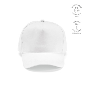 Casquette Hendrix, rCOTON 280 g/m². 5 pans, boucle métallique 7