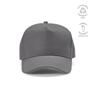 Casquette Hendrix, rCOTON 280 g/m². 5 pans, boucle métallique 10