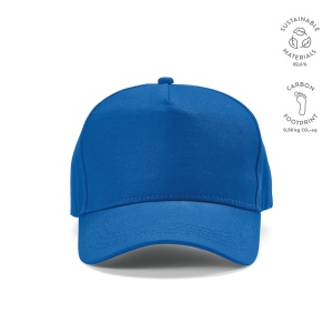 Casquette Hendrix, rCOTON 280 g/m². 5 pans, boucle métallique 5